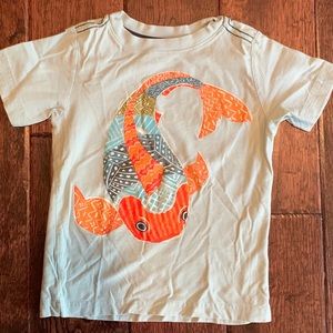 Tea Collection Koi Fish Graphic Tee